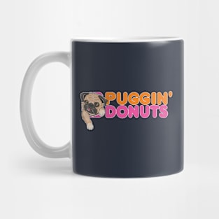 Puggin' Donuts Mug